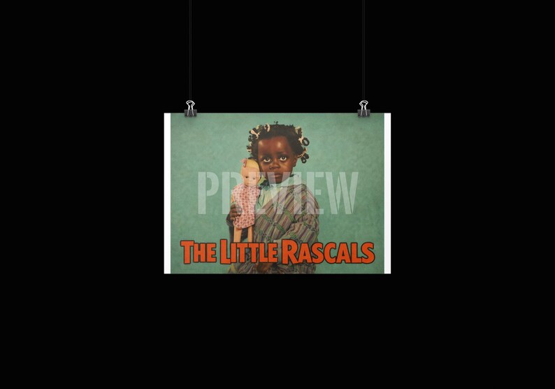The Little Rascals Retro Poster - Digital Art B - High Quality 40x30 ...
