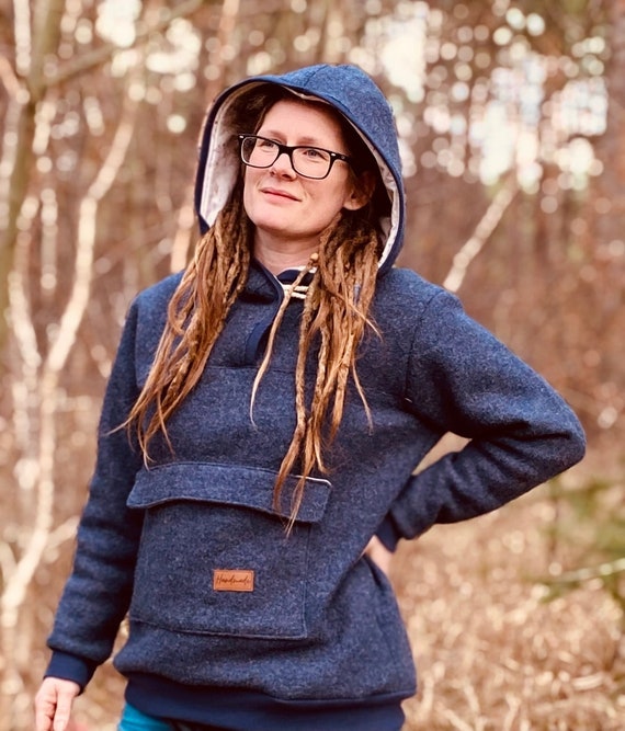 Outdoor-Hoodie Walkpullover für Damen