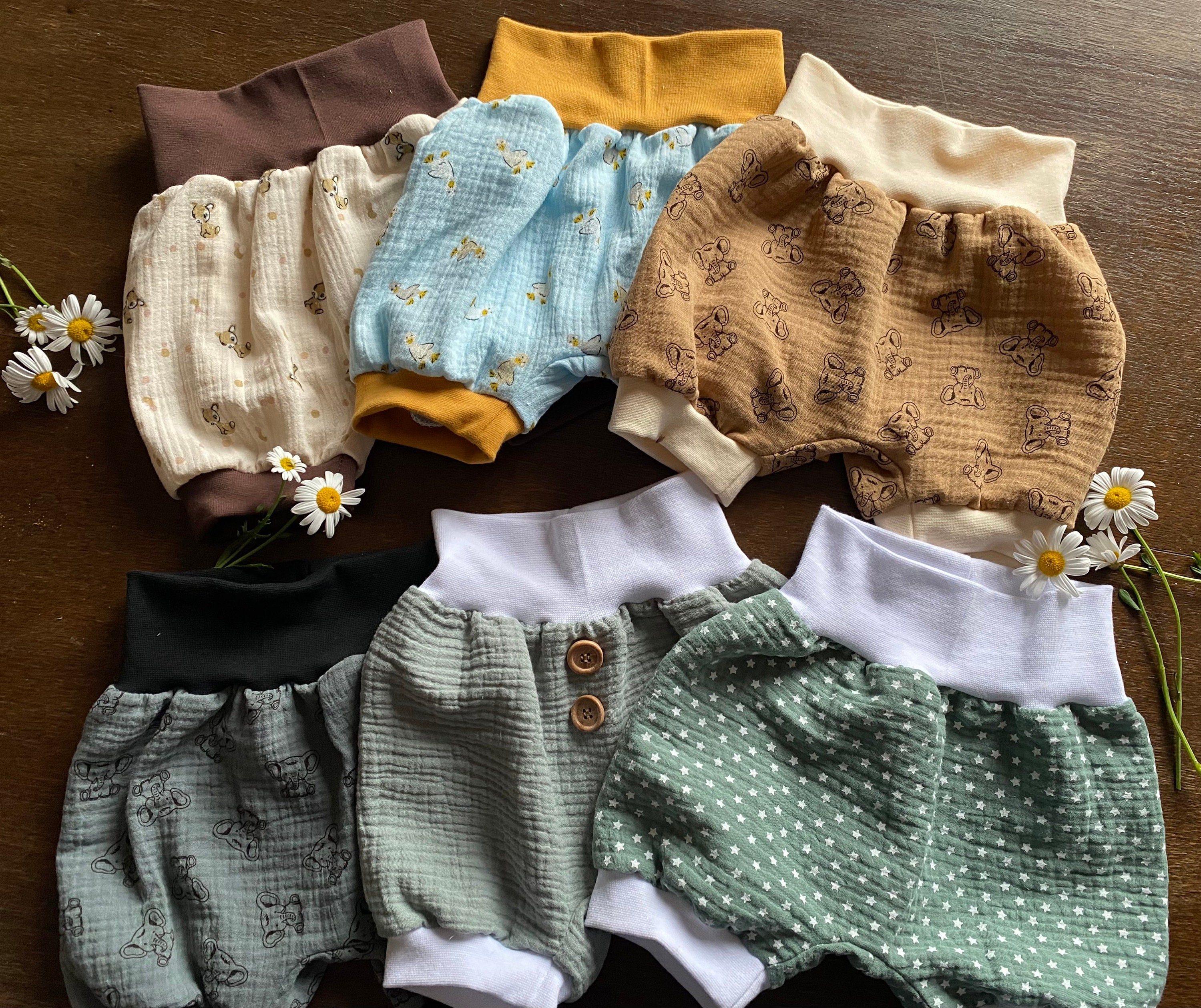 Kurze hose musselin mädchen