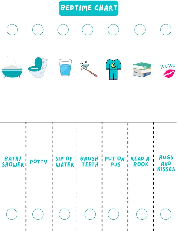 Bedtime Routine Chart