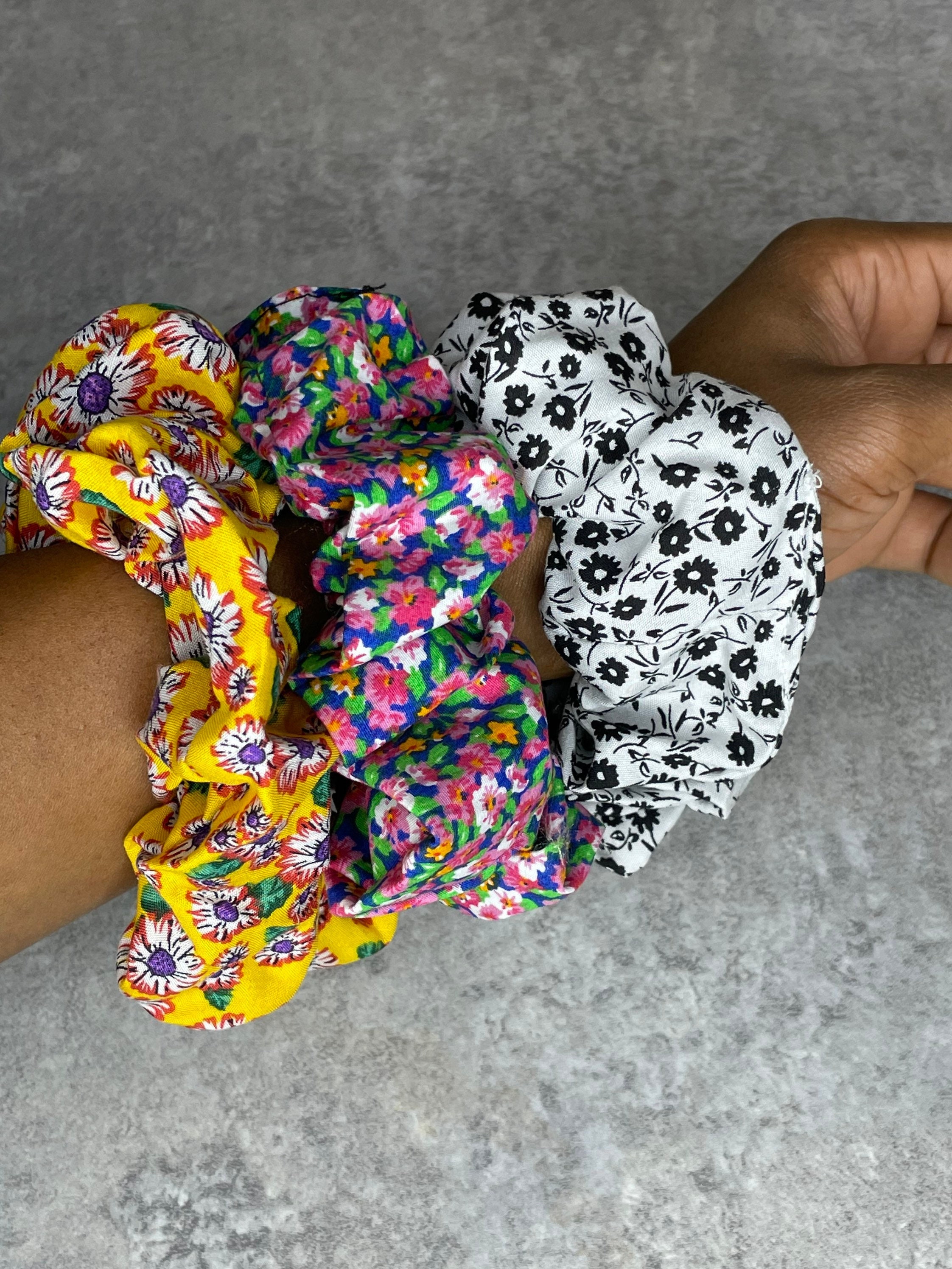 Womens Hair Scrunchies, Soft Scrunchie, Wide elastic Scrunchies, Scrunchie, Gift for her, Maxi Scrunchie, Large Scrunchie