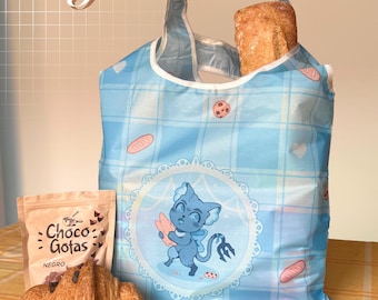 Sacola de compras dobrável Grim