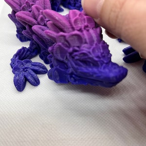 Articulated 3D Printed Orchid Dragon - Flexy Dragon - Cinderwing3d ...
