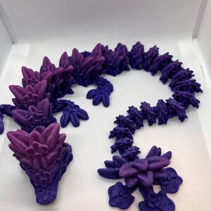 Articulated 3D Printed Orchid Dragon - Flexy Dragon - Cinderwing3d ...
