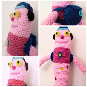 Warren the Eagle Crochet Pattern PDF- Don&#39;t Hug Me I&#39;m Scared