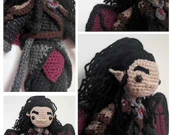 PDF CROCHET PATTERN - A Court of Thorns and Roses - Cassian