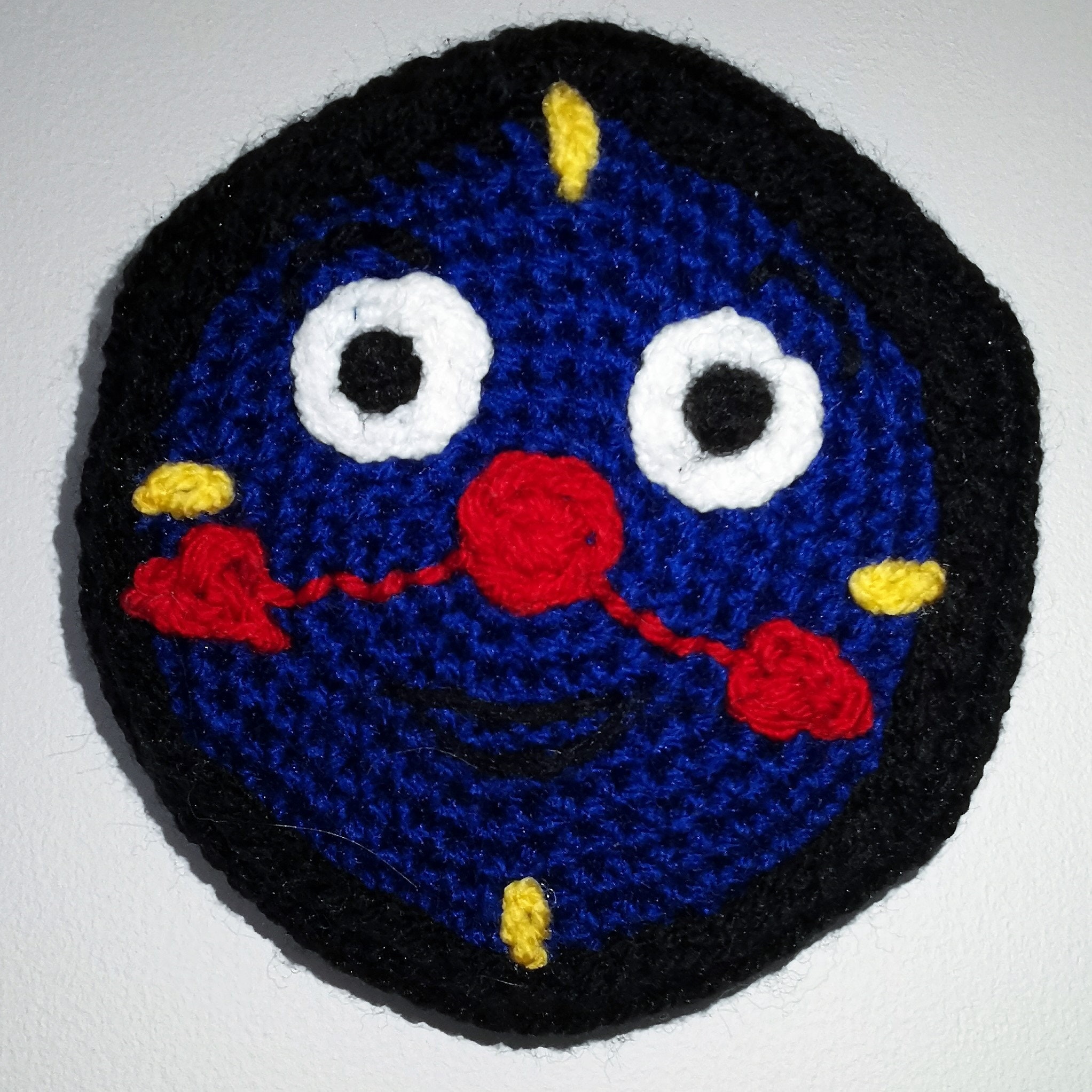 30 Crochet Clock Patterns That Keep Time in Handmade Style 20 Don't Hug Me I'm Scared Clock Crochet Pattern
