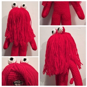Red Guy Crochet Pattern PDF- Don&#39;t Hug Me I&#39;m Scared