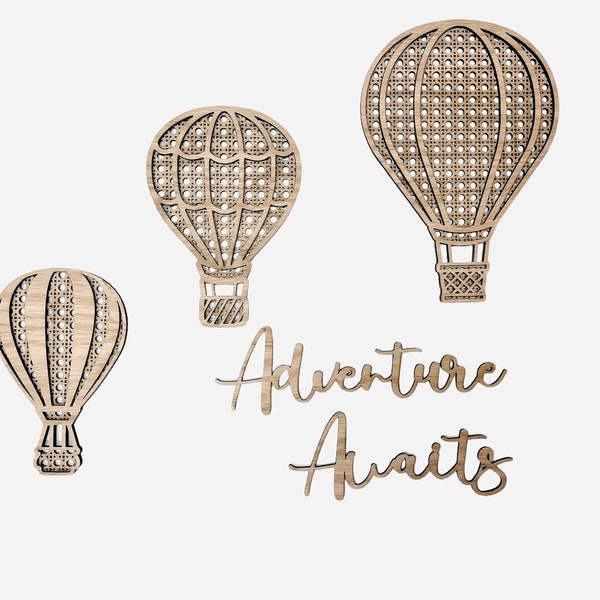 Hot Air Ballon Wall Art | Nursery Wall Art | Bedroom wall Art