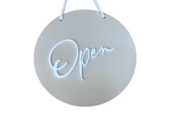 Acrylic Open Closed Sign | Shop Decor, Business Sign