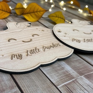 My Little Pumpkin Halloween Sign | My Little Pumpkins | Halloween Photo Prop | Social Media  Halloween Keepsake