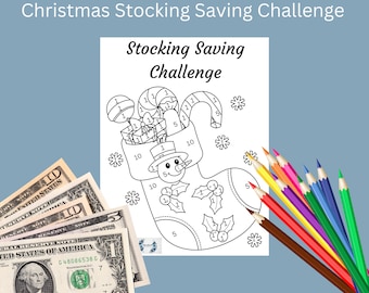 Christmas Stocking Saving Challenge