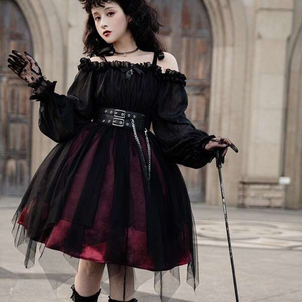 Steampunk Vintage Lolita Dress main image 1