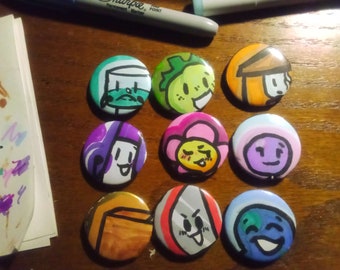 Inanimate Insanity Pins - Etsy