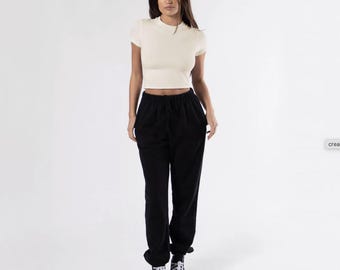 T-SHIRT AUS 100% BAUMWOLLE | Minimalistisch Streetwear Athleisure Top | Aktivwäsche