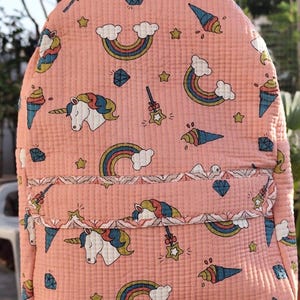 Sac à dos pour enfants licorne Meilleur cadeau de rentrée scolaire Sacs pour bébé Sacs à main Sac à dos d'école Sacs de plage pour enfants Sacs à dos uniques Cadeau petits-enfants