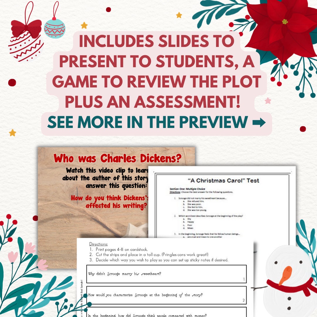 a-christmas-carol-activities-worksheets-for-the-play-version-etsy