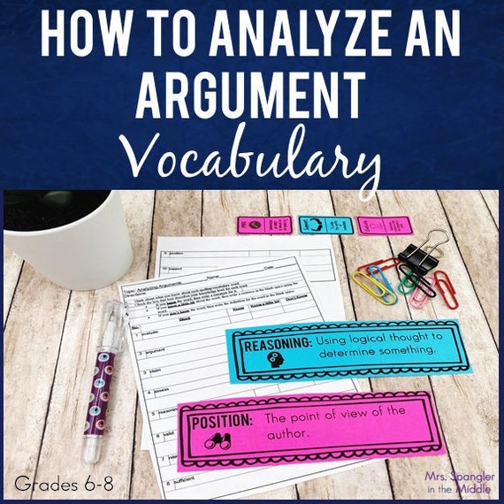 how to analyze an argument