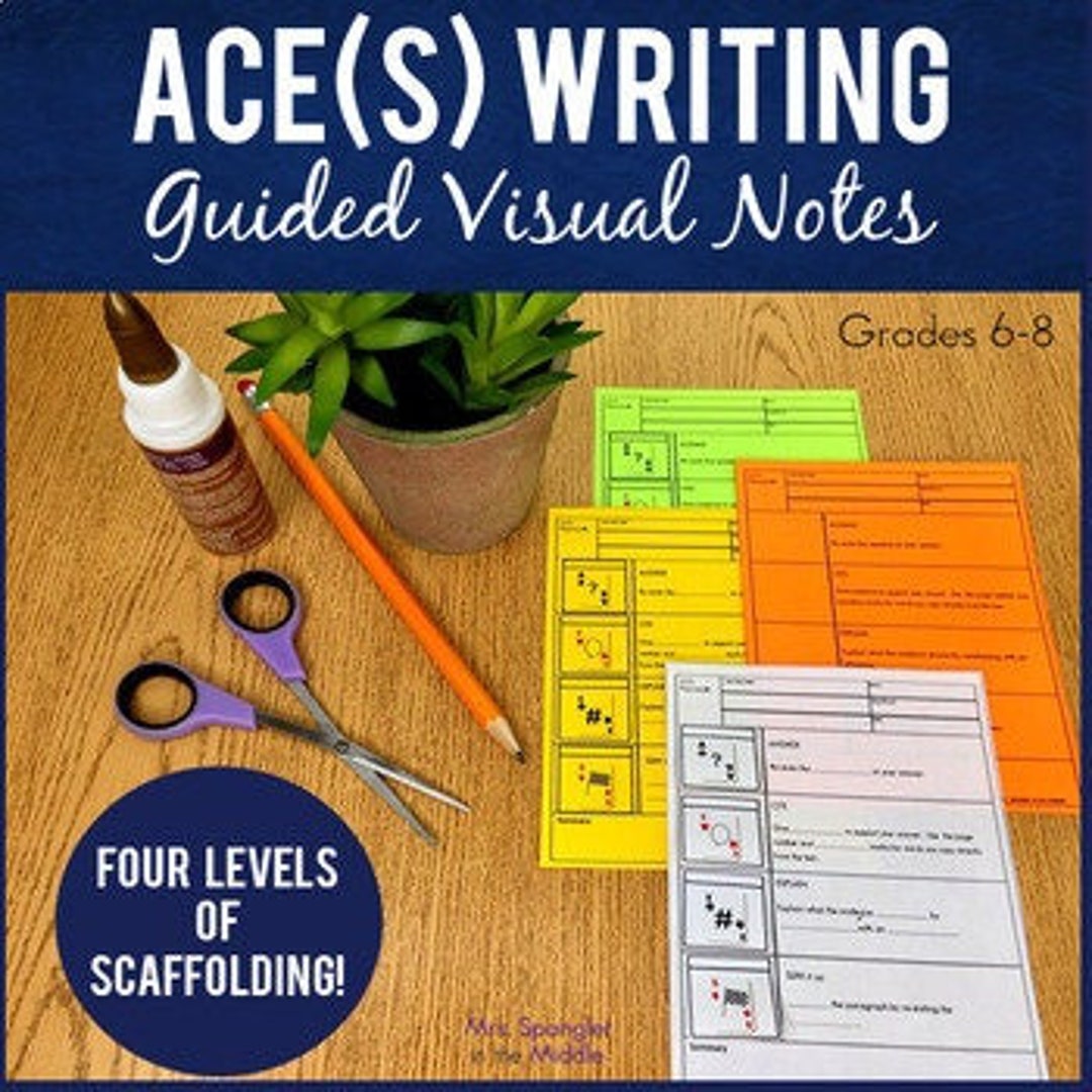 ACE Expository Writing Strategy Interactive Guided Notes Etsy