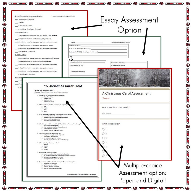 Free Printable A Christmas Carol Activities And Worksheets