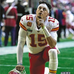 Patrick Mahomes Super Bowl LVII Photo Poster: Kansas City Chiefs NFL Wall Art