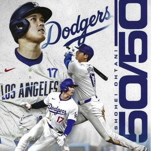 Shohei Ohtani Dodgers Poster - Etsy