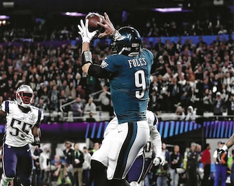 Philadelphia Eagles Nick Foles 8x10 Photo Picture.  "Philly Special" During S. B. 52.