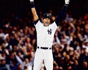 New York Yankees Derek Jeter, Last Game In Yankee Stadium 8x10 Photo Picture