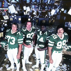 New York Jets Sack Exchange Mark Gastineau, Joe Klecko, Marty Lyons and Abdul Salaam 8x10 Photo Picture