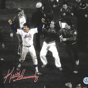 Keith Hernandez Autographed 8x10 Photo | 1986 World Series Champion | New York Mets Signed Collectible | Authentic MLB Gift for Fans