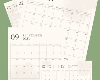 2023 Printable Calendar Planner: Get Organized for the Year Ahead