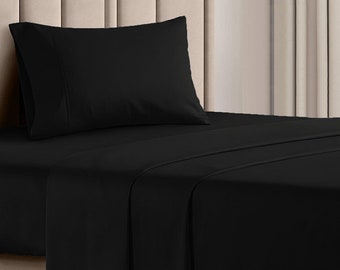 Luxurious Full Flat Bed Sheets 100% Poly Cotton Various Colors and all UK sizes