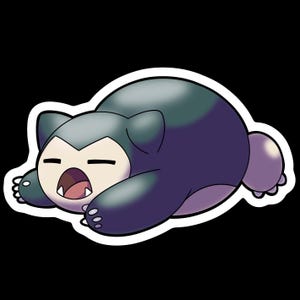 Snorlax Sticker