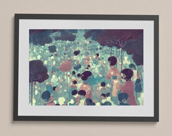 Babies Everywhere, All the Time 003 | Digital Download, Art Print, Wall Art, Downloadable Print