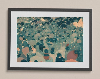 Babies Everywhere, All the Time 001 | Digital Download, Art Print, Wall Art, Downloadable Print