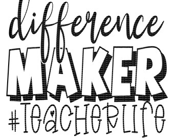 Difference Maker! PNG Digital Files