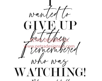 I wanted to give up but then i remembered who was watching! Mommy did it!
