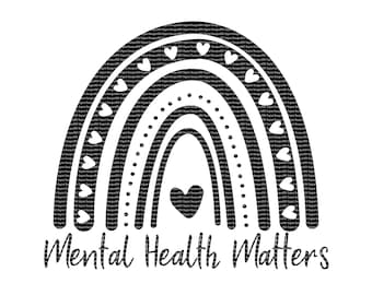 Mental Health Matters! PNG Digital File