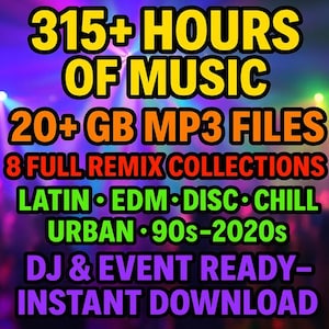 Ultimate MP3 Dance Party Bundle • Remixed Audio for Events & Celebrations [A35]