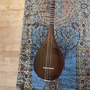 Setar, Sehtar, Sitar String Musical Instrument, Sitar With Soft Case سه تار