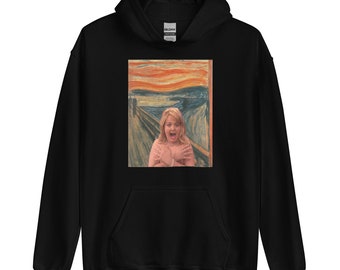 Funny Gibby Scream Hoodie | Edvard Munch Parody | iCarly Inspired Hoodie