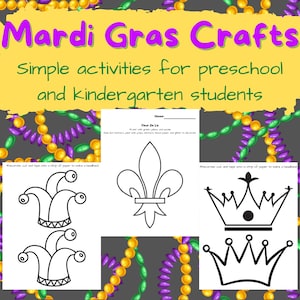 mardi gras handout