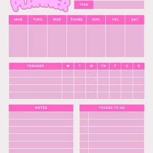 Colorful Weekly Planner, Printable Weekly Planner, Goodnotes Planner - Etsy