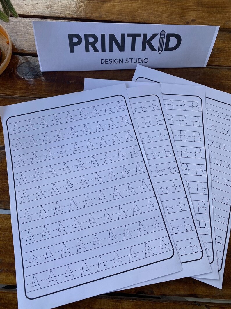 Printable Alphabet Letters Tracing Uppercase and Lowercase Worksheet Printable Alphabet Letters Tracing Uppercase and Lowercase Worksheet