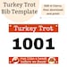 Printable Race Bib Template Editable Running Bib Canva Template - Etsy