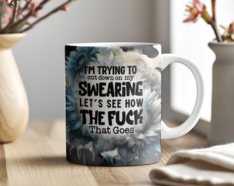 Sarcastic Mug Wrap, 11oz and 15oz Mug Wrap Sublimation PNG, Instant Download, Sassy Mom Mug Design For Women, Funny Office Mug PNG
