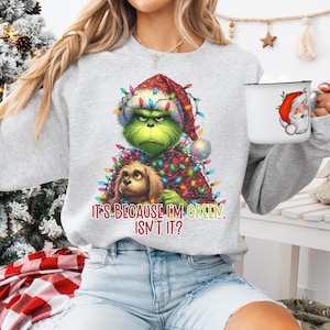 It&#39;s While I&#39;m green png, kerstfilm uit de jaren 90, kerstfilm png, kerstvrienden png, kerstfilms, grappige kerst, digitaal bestand, grappig vakantie-shirt