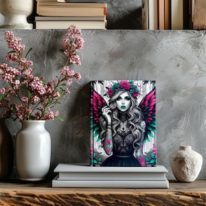 Bad Bitch Journal Cover PNG Design Sublimation - Printable Planner Cover Notebook Cover - Digital Instant Download- 8.5x11 Inch