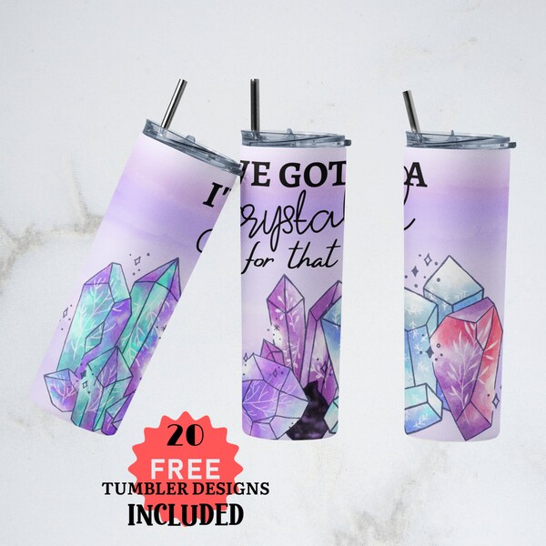Crystal for Tumbler Etsy