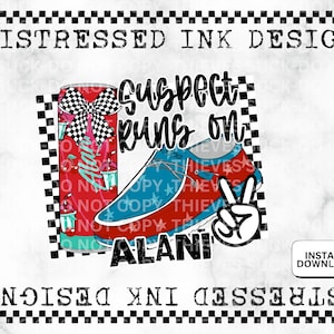 Suspect runs on alani png, alani summer energy drink, girl png, cute watermelon alani graphic design, Suspect Runs on Alani Digital File